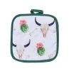 New ???? HiEnd Accents 1 PC Skull/Cactus Pot Holder ???? -HiEnd Accents shop 1 PC Skull Cactus Pot Holder