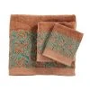 New ???? HiEnd Accents 3 PC Towel Set Scroll Pattern, 3-pc Mocha ???? -HiEnd Accents shop 3 PC Towel Set Scroll Pattern 3 pc Mocha 1c6f8f47 fc04 4402 b4a4 97222a5b0165