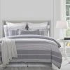 Wholesale ✔️ HiEnd Accents 3 Pc Lane Stripe Duvet Set, Super Queen Gray ????