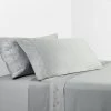 New ✔️ HiEnd Accents 350 TC Gray Sheet Set With Gray Scroll Embroidery ???? 2 New ✔️ HiEnd Accents 350 TC Gray Sheet Set With Gray Scroll Embroidery ???? -HiEnd Accents shop 350 TC Gray Sheet Set with Gray Scroll Embroidery