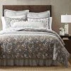 Wholesale ???? HiEnd Accents Abbie Western Paisley Reversible Quilt Set Teal ???? -HiEnd Accents shop Abbie Western Paisley Reversible Quilt Set