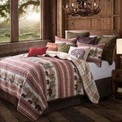 Deals ???? HiEnd Accents Bear Trail Quilt Set ????