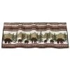Outlet ???? HiEnd Accents Bear Trail Quilted Valance, 56x18 ???? 1 Outlet ???? HiEnd Accents Bear Trail Quilted Valance, 56x18 ???? -HiEnd Accents shop Bear Trail Quilted Valance2C 56x18 1