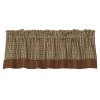 Best reviews of ???? HiEnd Accents Crestwood Houndstooth Valance, 84"X18" ????