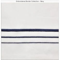 Wholesale ???? HiEnd Accents Embroidered Border 350TC Modern Urban 4 Piece Sheet Set Gray ???? -HiEnd Accents shop Embroidered Border 350TC Modern Urban 4 Piece Sheet Set 5