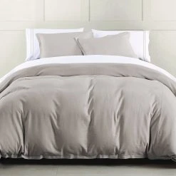 Best deal ???? HiEnd Accents Hera Washed Linen Flange Comforter Set, 3PC Blush ???? -HiEnd Accents shop Hera Washed Linen Flange Comforter Set 9