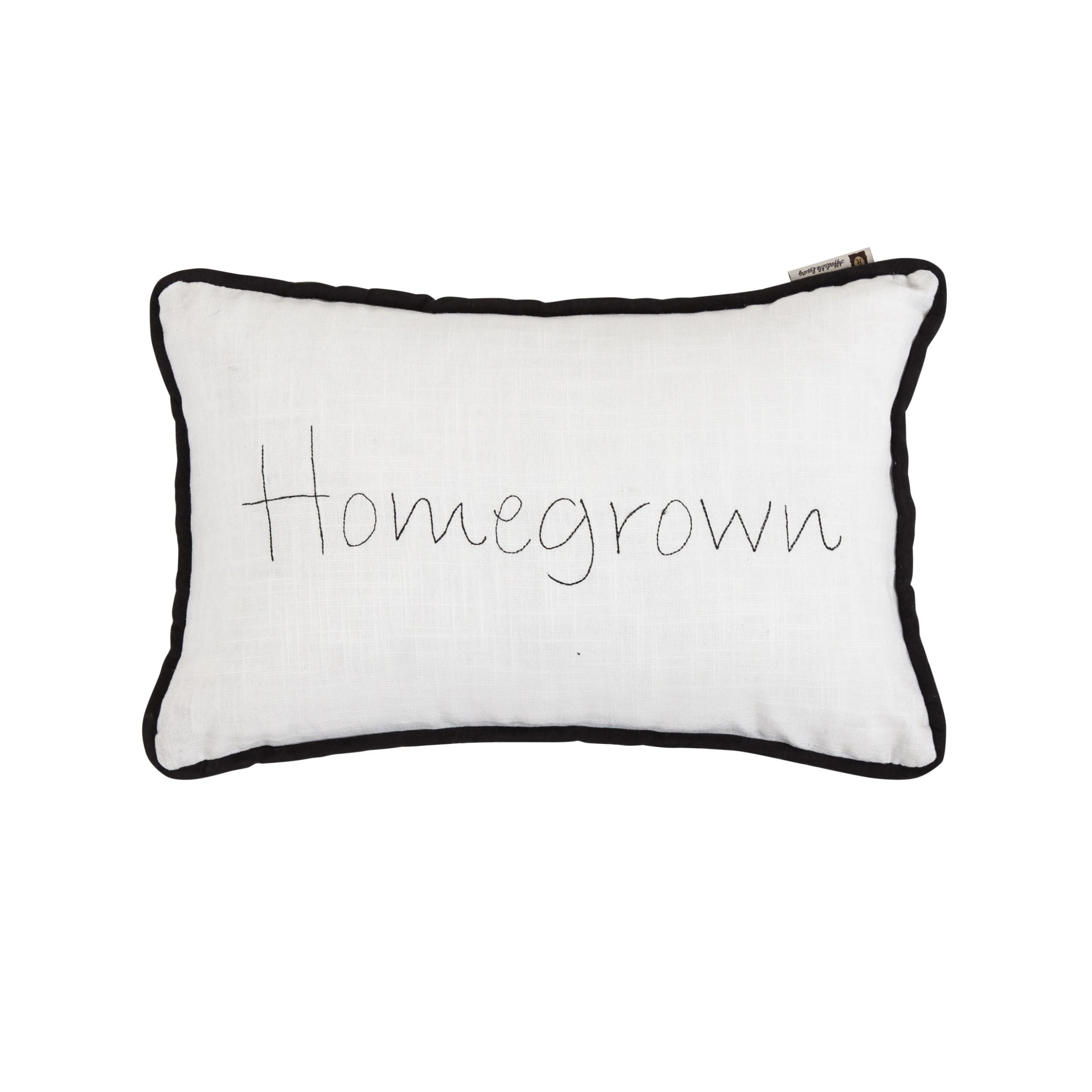 Best deal ???? HiEnd Accents "Homegrown" Embroidery Lumbar Pillow, 12"x19" ???? 3 Best deal ???? HiEnd Accents "Homegrown" Embroidery Lumbar Pillow, 12"x19" ????