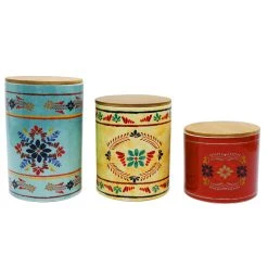 Coupon ???? HiEnd Accents 3 PC Bonita Canister Set ????