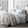 Cheap ???? HiEnd Accents 3 Pc Nicole Damask Duvet Set, Super King Gray ????
