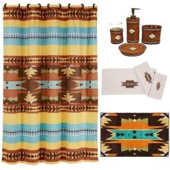 Buy ???? HiEnd Accents 9-PC Bath Accessary And Mesa Towel Set - Multi ????