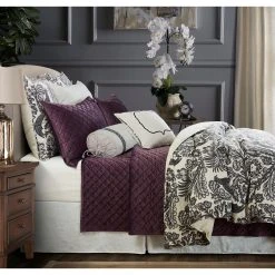 Cheap ???? HiEnd Accents Augusta Toile Duvet Cover Set, 7PC Amethyst ????