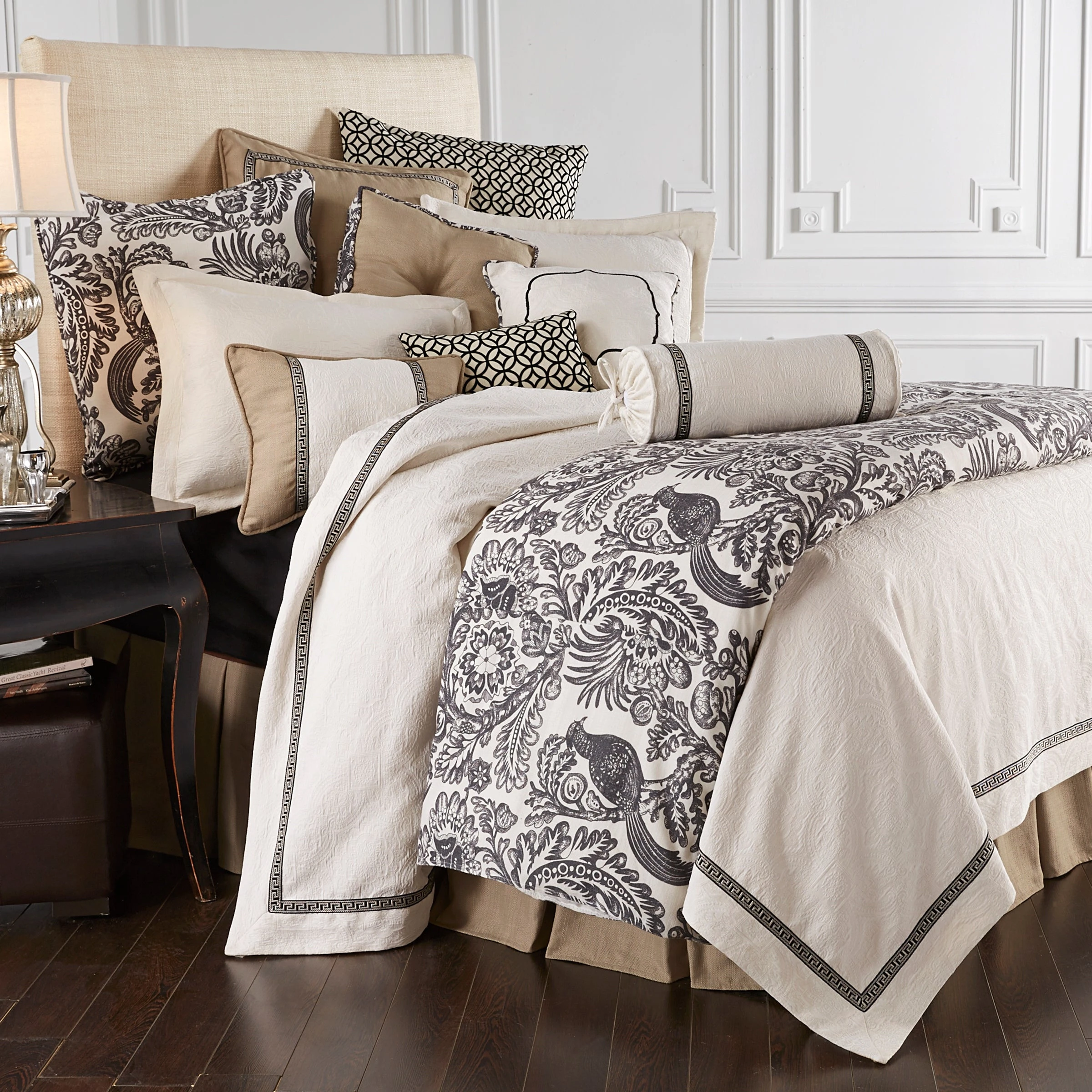 Buy ???? HiEnd Accents Augusta Toile Duvet Cover,1PC ✨ 3 Buy ???? HiEnd Accents Augusta Toile Duvet Cover,1PC ✨