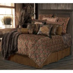 Best reviews of ???? HiEnd Accents Austin Comforter Set Brown ????