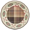 Promo ❤️ HiEnd Accents Aztec Bear Melamine Serving Bowl, 1 Pc ⭐