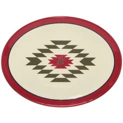 Brand new ⭐ HiEnd Accents Aztec Bear Melamine Serving Platter, 1 Pc ????