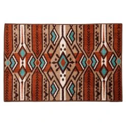 Wholesale ???? HiEnd Accents Aztec Stripe Rug, 24x36 ⌛