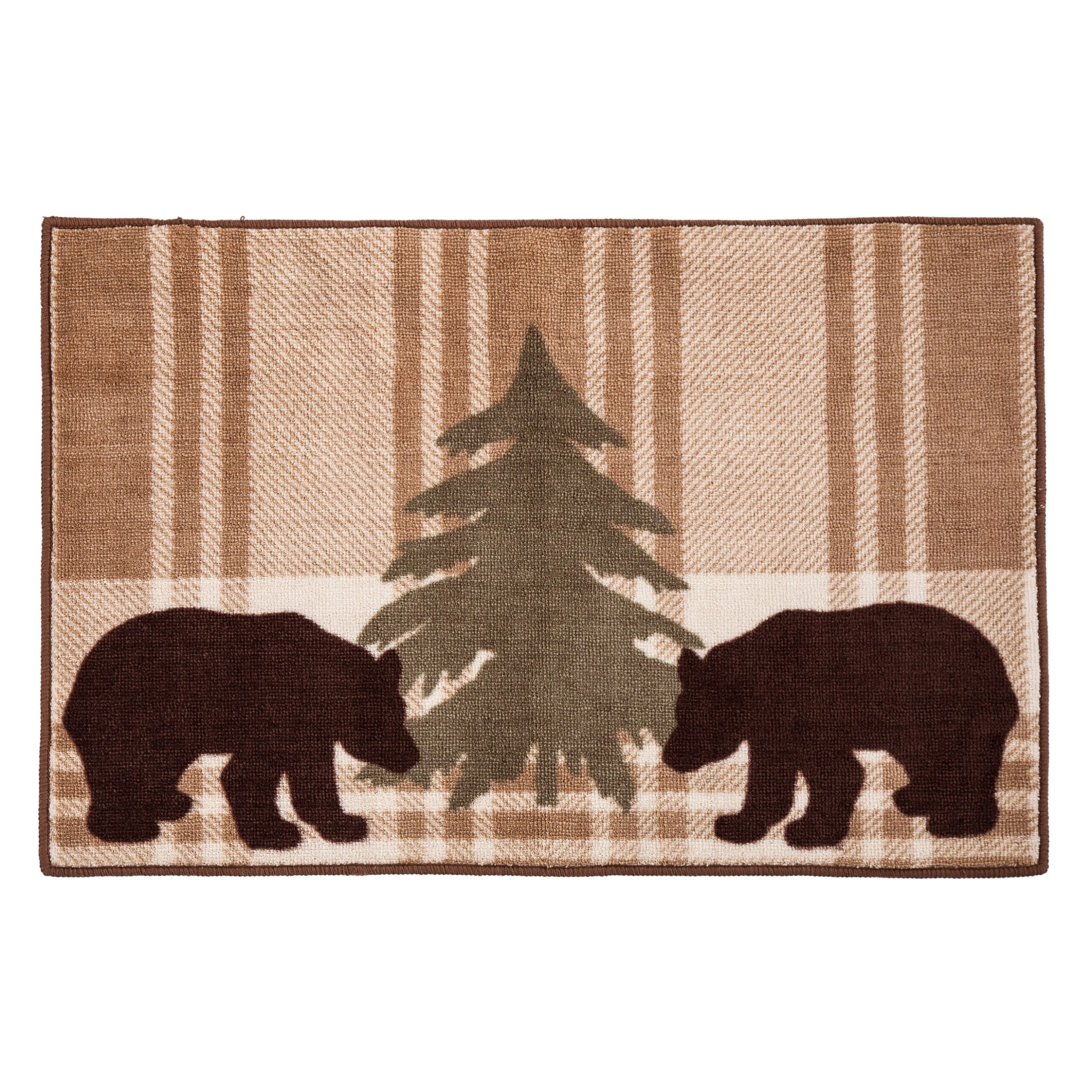 Top 10 ???? HiEnd Accents Bear Plaid Rug, 24x36 ???? 3 Top 10 ???? HiEnd Accents Bear Plaid Rug, 24x36 ????