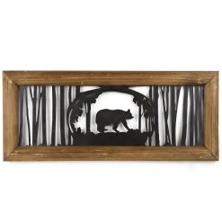 Best Sale ???? HiEnd Accents Bear In The Tree Wall Décor ????