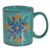 Cheap ???? HiEnd Accents Bonita Mugs, 4 PC Turquoise ????