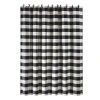 Hot Sale ???? HiEnd Accents Camille Buffalo Check Shower Curtain, 72"x72" ???? -HiEnd Accents shop HiEnd Accents Camille Buffalo Check Shower Curtain2C 7222x7222 1