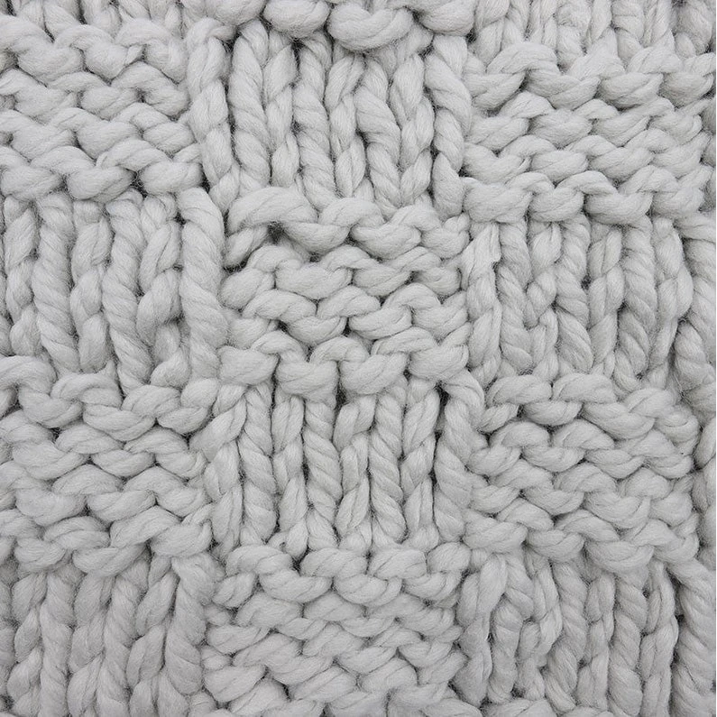 Cheapest ???? HiEnd Accents Chess Knit Throw, 50"x60" Slate ???? 7 Cheapest ???? HiEnd Accents Chess Knit Throw, 50"x60" Slate ???? - Image 5