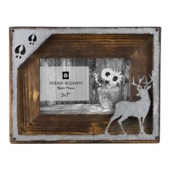 Buy ⭐ HiEnd Accents Deer Cutout Frame, 4x6 ????