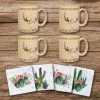 Brand new ???? HiEnd Accents Desert Skull Bohemian Mug And Cactus Blooms Coaster 8-PC Set ???? 2 Brand new ???? HiEnd Accents Desert Skull Bohemian Mug And Cactus Blooms Coaster 8-PC Set ???? -HiEnd Accents shop HiEnd Accents Desert Skull Bohemian Mug and Cactus Blooms Coaster 8 PC Set