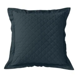 Cheapest ???? HiEnd Accents Diamond Pattern Linen Quilted Euro Sham, 27"x27" Light Tan ????