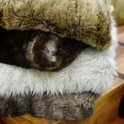 Wholesale ???? HiEnd Accents Faux Wolf Fur Oversized Throw Blanket, 60"x90" ???? 7 Wholesale ???? HiEnd Accents Faux Wolf Fur Oversized Throw Blanket, 60"x90" ???? -HiEnd Accents shop HiEnd Accents Faux Wolf Fur Oversized Throw Blanket2C 6022x9022 3