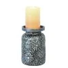 Best Pirce ???? HiEnd Accents Faux Metal Embossed Pillar Candle Holder ???? -HiEnd Accents shop HiEnd Accents Faux metal embossed pillar candle holder