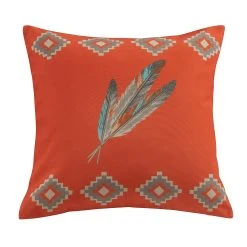 Best Pirce ❤️ HiEnd Accents Feather Outdoor Pillow, 20x20 ????