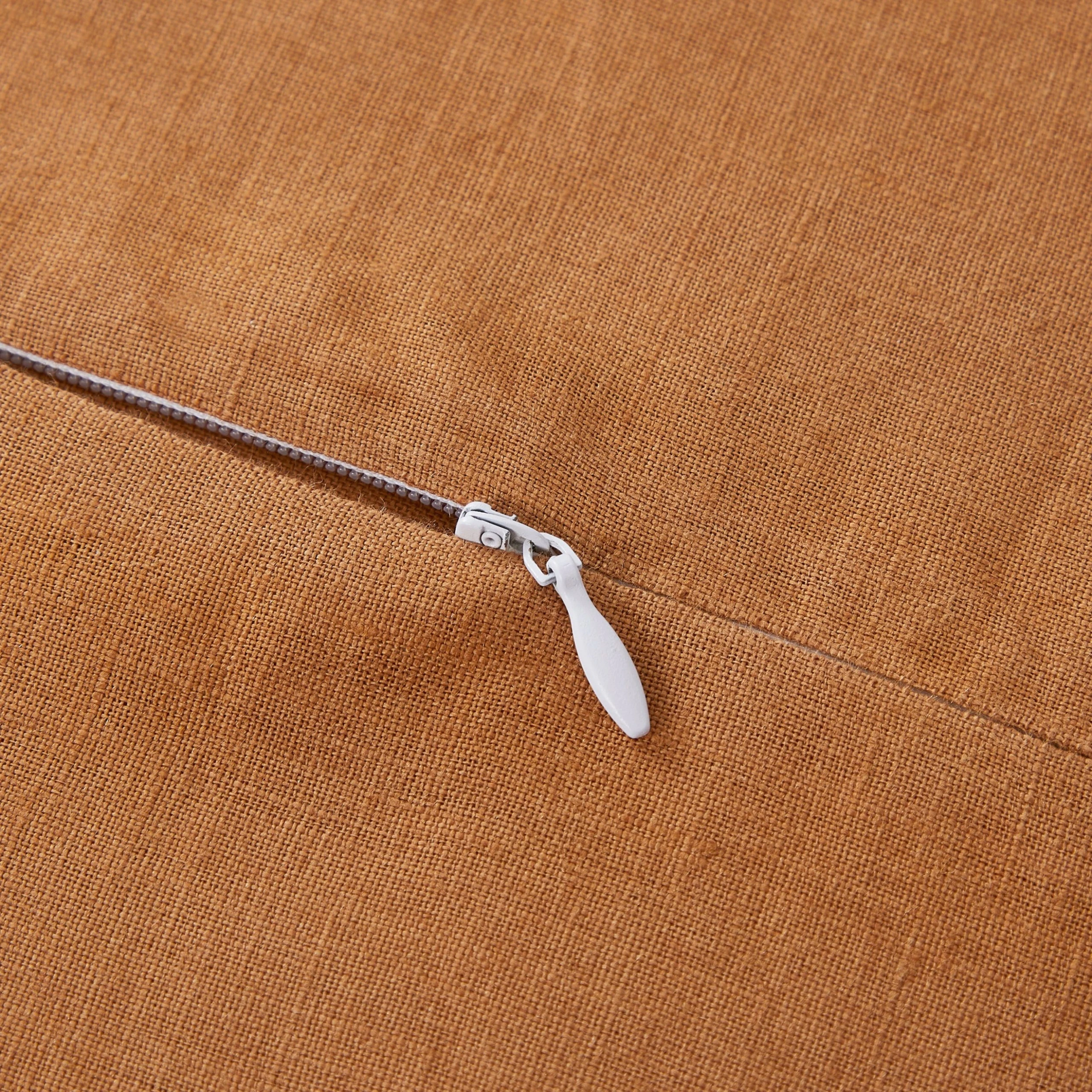 Promo ???? HiEnd Accents French Flax Linen Euro Sham, 27"x27" Natural ✔️ 7 Promo ???? HiEnd Accents French Flax Linen Euro Sham, 27"x27" Natural ✔️ - Image 5