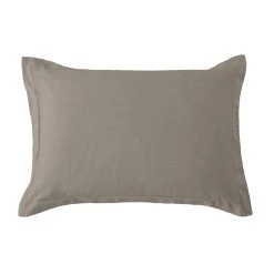 Promo ✔️ HiEnd Accents Hera Washed Linen Tailored Dutch Euro Pillow, 27"x39" Taupe ???? -HiEnd Accents shop HiEnd Accents Hera Washed Linen Tailored Dutch Euro Pillow2C 2722x3922 9