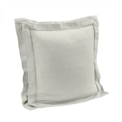 Cheapest ⌛ HiEnd Accents Luna Double Flanged Washed Linen Pillow, 20"x20" White ???? -HiEnd Accents shop HiEnd Accents Luna Double Flanged Washed Linen Pillow2C 2022x2022 6