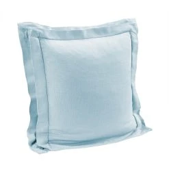Cheapest ⌛ HiEnd Accents Luna Double Flanged Washed Linen Pillow, 20"x20" White ???? -HiEnd Accents shop HiEnd Accents Luna Double Flanged Washed Linen Pillow2C 2022x2022 7