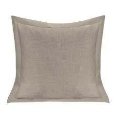Buy ???? HiEnd Accents Luna Single Flanged Washed Linen Pillow, 20"x20" Gray ???? -HiEnd Accents shop HiEnd Accents Luna Single Flanged Washed Linen Pillow2C 2022x2022 5