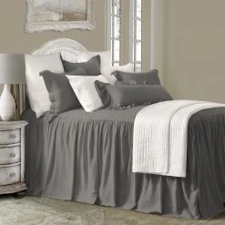 Coupon ⌛ HiEnd Accents Luna Washed Linen Bedspread Set, 3PC ???? -HiEnd Accents shop HiEnd Accents Luna Washed Linen Bedspread Set