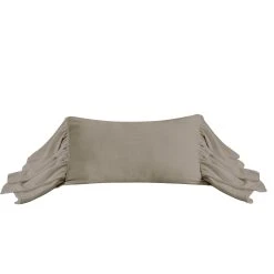 Brand new ⌛ HiEnd Accents Luna Washed Linen Long Ruffled Pillow, 16"x26" White ⭐ -HiEnd Accents shop HiEnd Accents Luna Washed Linen Long Ruffled Pillow2C 1622x2622 3