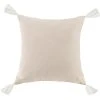 New ???? HiEnd Accents Luna Washed Linen Tasseled Square Pillow, 18"x18" Slate ???? -HiEnd Accents shop HiEnd Accents Luna Washed Linen Tasseled Square Pillow2C 1822x1822 1