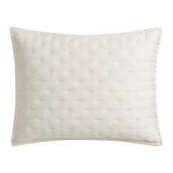 Buy ???? HiEnd Accents Lyocell Quilt Pillow Sham Set, 2PC White ???? -HiEnd Accents shop HiEnd Accents Lyocell Quilt Pillow Sham Set2C 2PC 3