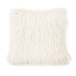Deals ???? HiEnd Accents Mongolian Faux Fur Euro Sham, 27"x27" Blush ⌛ -HiEnd Accents shop HiEnd Accents Mongolian Faux Fur Euro Sham2C 2722x2722 2
