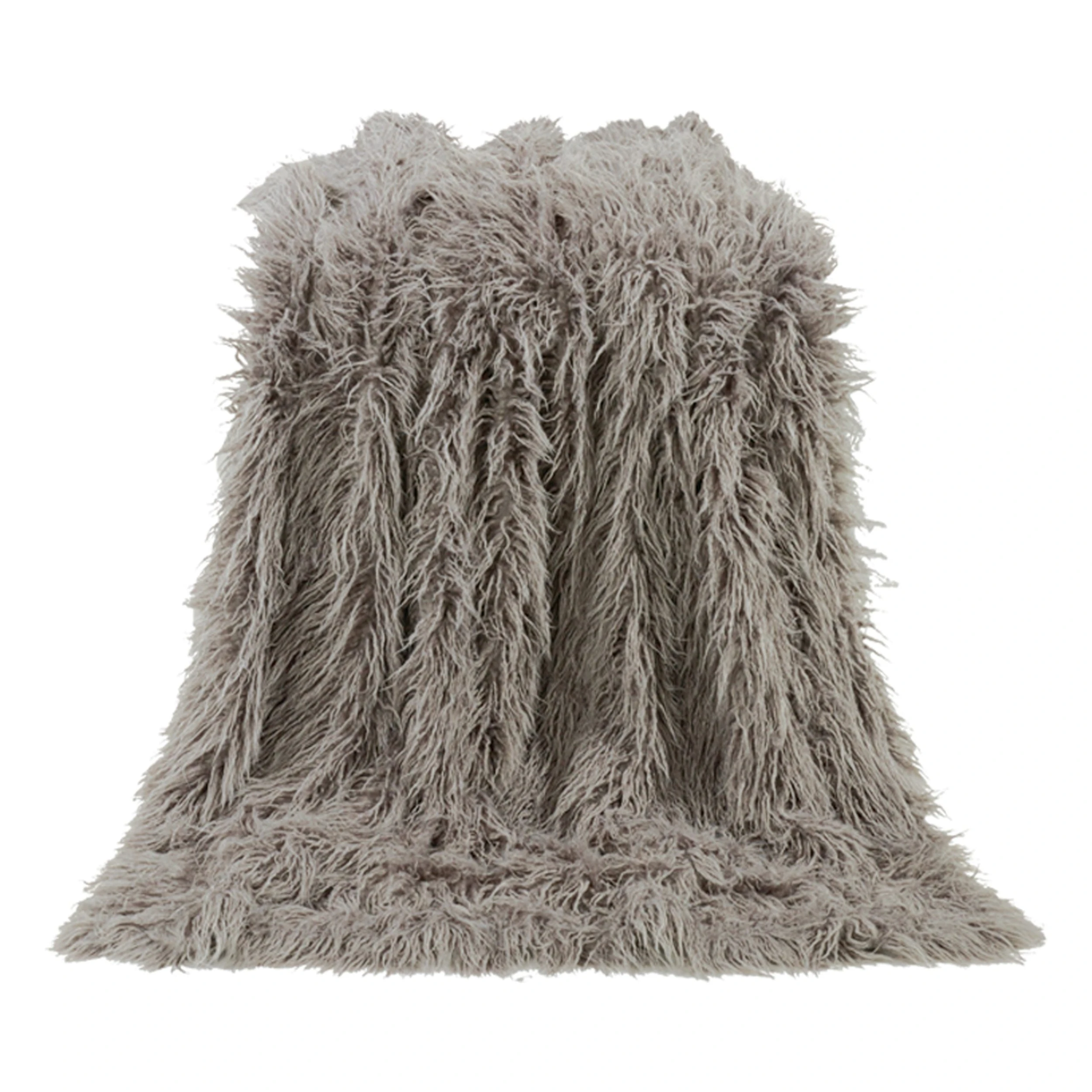 Best deal ???? HiEnd Accents Mongolian Faux Fur Throw Blanket, 50"x60" White ✔️ 5 Best deal ???? HiEnd Accents Mongolian Faux Fur Throw Blanket, 50"x60" White ✔️ - Image 3