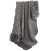 Best reviews of ✔️ HiEnd Accents Nordic Cable Knit Throw With Faux Mongolian Fur Trim, 50x80 Grey ???? -HiEnd Accents shop HiEnd Accents Nordic Cable Knit Throw with Faux Mongolian Fur Trim 50x80 Grey 275e800e b0a3 4776 b478 429931d8c943