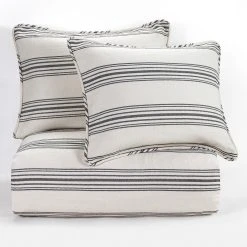 Hot Sale ???? HiEnd Accents Prescott Duvet Cover Set, 3PC Black ???? -HiEnd Accents shop HiEnd Accents Prescott Duvet Cover Set2C 3PC 3