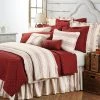 Cheapest ???? HiEnd Accents Prescott Stripe Duvet Cover, 1PC Red ✨