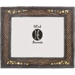 New ???? HiEnd Accents River Rock Frame ????