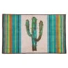 New ???? HiEnd Accents Rug With Cactus Design, 24x36 ????