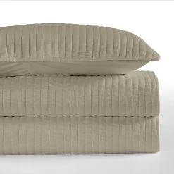 Top 10 ???? HiEnd Accents Satin Channel Quilt Set, 3PC White ???? -HiEnd Accents shop HiEnd Accents Satin Channel Quilt Set2C 3PC 10