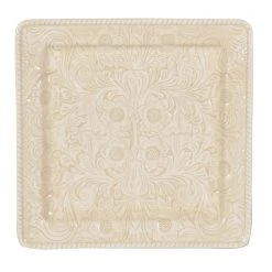 Buy ???? HiEnd Accents Savannah Ceramic Serving Platter, 1PC Cream ???? -HiEnd Accents shop HiEnd Accents Savannah Ceramic Serving Platter2C 1PC 3