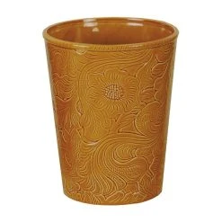 Brand new ???? HiEnd Accents Savannah Ceramic Wastebasket, 1PC Red ????